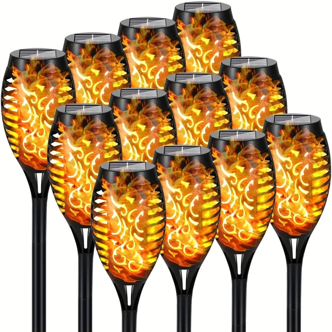 Pack X5 Lampara Antorcha SOLARMAX