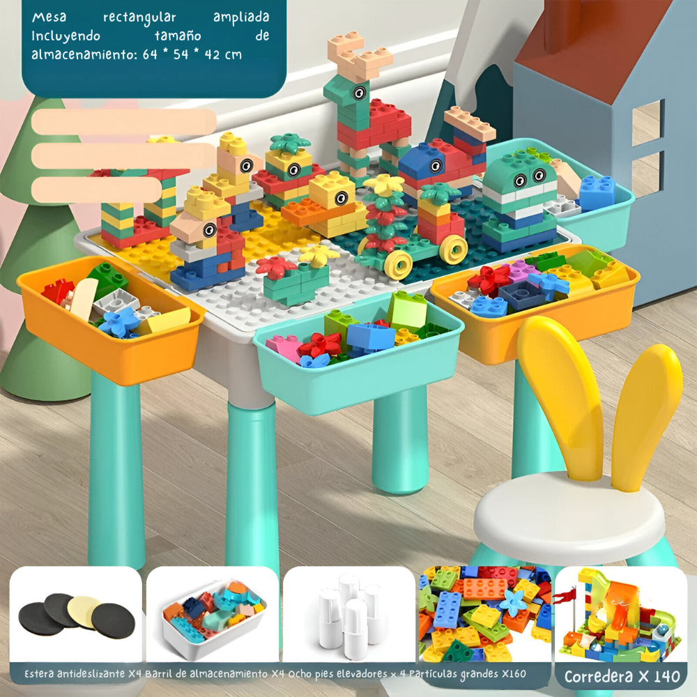 Mesa Legos Juegos De Bloques FUNKID