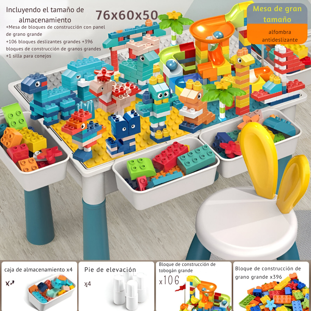 Mesa Legos Juegos De Bloques FUNKID