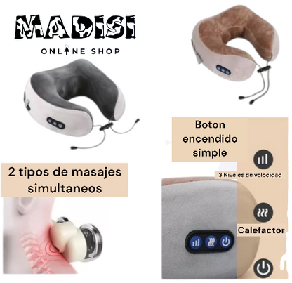 Cuello Masajeador Eléctrico DELUXE PLUSS