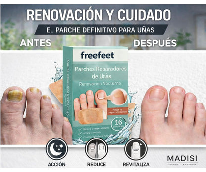 Parche Reparador y Anti-Hongo FreeFeet™