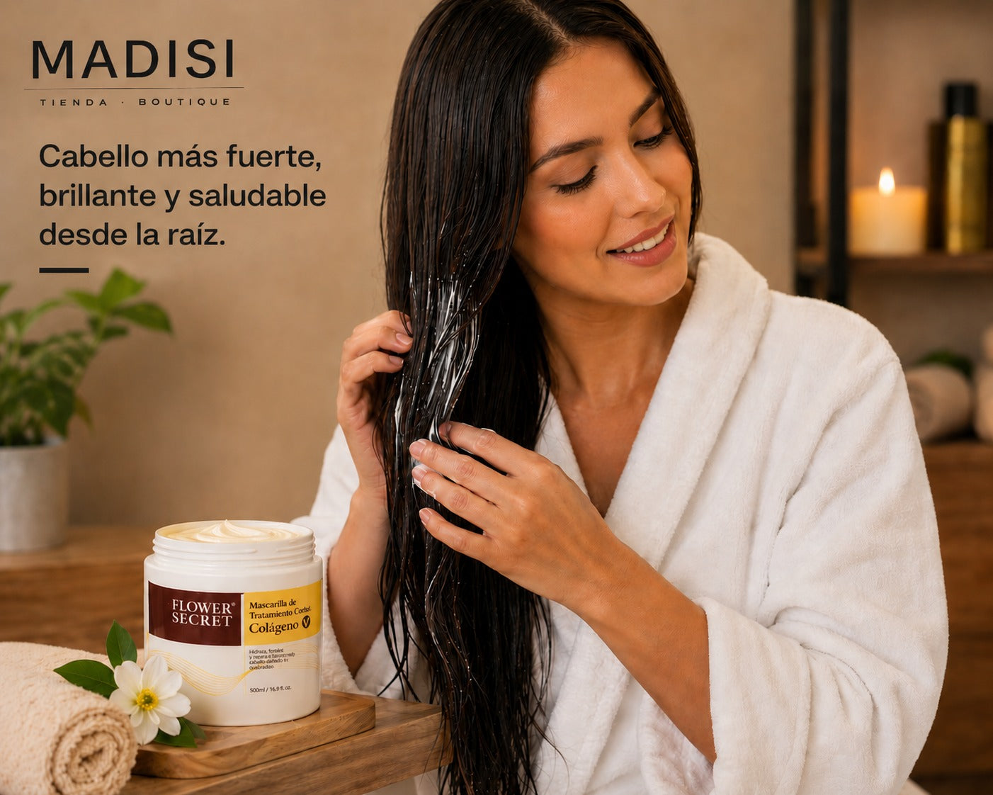 Crema Restauradora Con Colágeno Flower Secret™