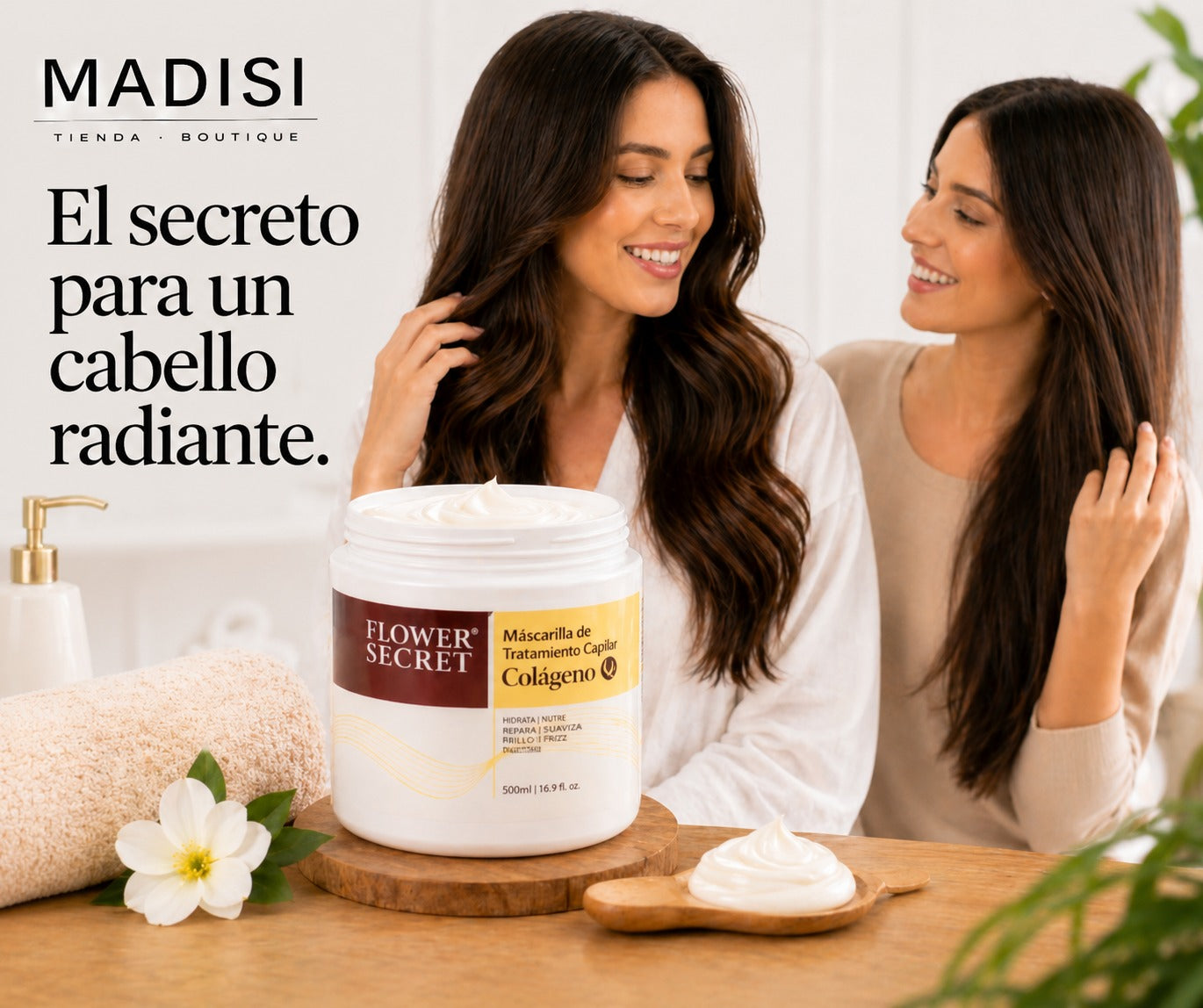 Crema Restauradora Con Colágeno Flower Secret™