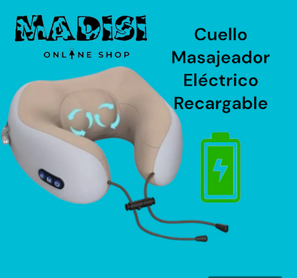 Cuello Masajeador Eléctrico DELUXE PLUSS